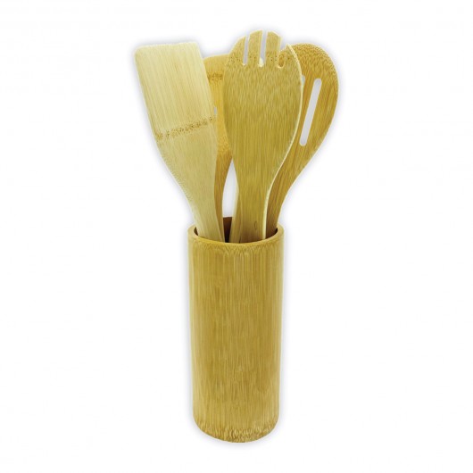 Harris Bamboo Utensils Set Unbranded